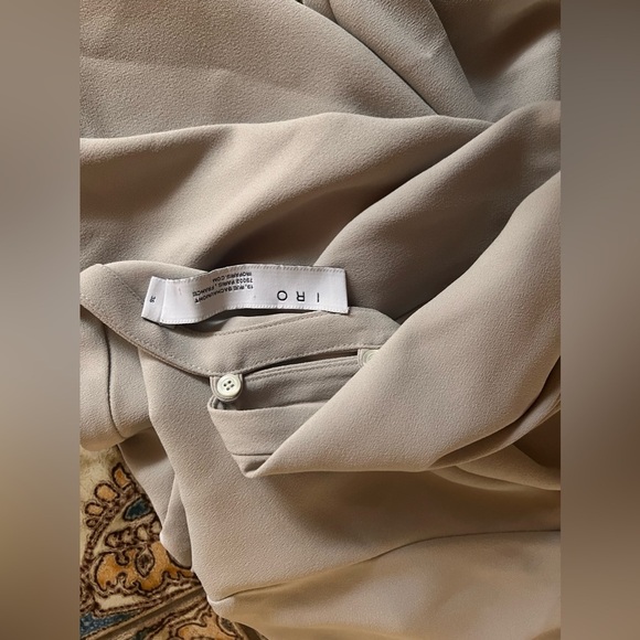 Iro sleep top size 36 or 4 cowl French $280 - Picture 8 of 11